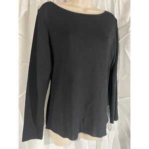Brenda French for  French Rags, heavy rayon knit top size M